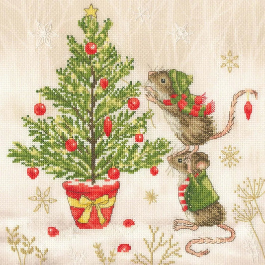Decorating Double Act XSS25 Counted Cross Stitch Kit-0